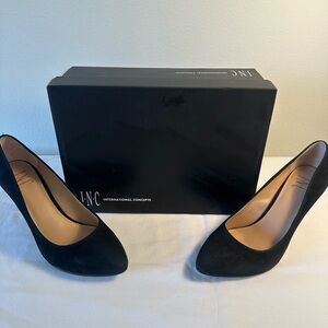 INC International Concepts Women's Black Pumps